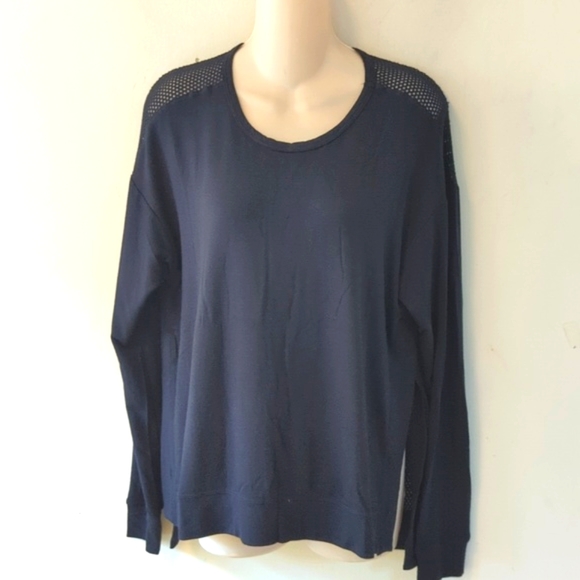 Alala Heron Mesh Back Sweatshirt in Black M - Picture 6 of 16